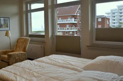 Ein Bett oder Betten in einem Zimmer der Unterkunft Panorama WHG 128