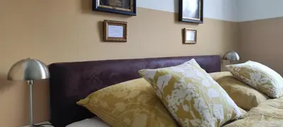 Ein Sitzbereich in der Unterkunft Villa Kunterbunt, Gemütlichkeit am Waldesrand