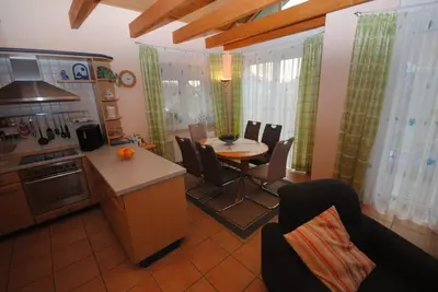 Küche/Küchenzeile in der Unterkunft Ferienhaus Nordstern