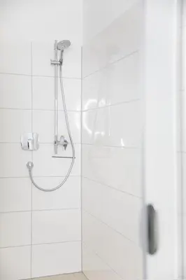 Ein Badezimmer in der Unterkunft Seehuus Duhnen Apartments