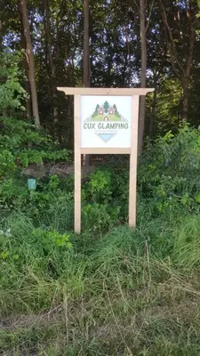 Naturlandschaft in der Nähe des Campingplatzes