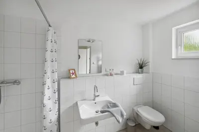 Ein Badezimmer in der Unterkunft Maike