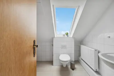 Ein Badezimmer in der Unterkunft Levke