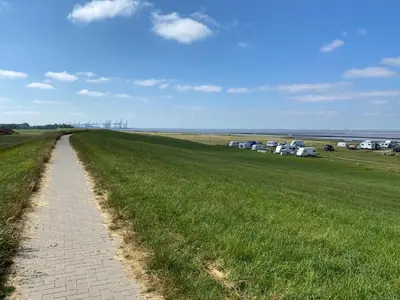 Naturlandschaft in der Nähe des Ferienhauses