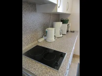 Küche/Küchenzeile in der Unterkunft NEU Ferienwohnung Haus Elisabeth No 18