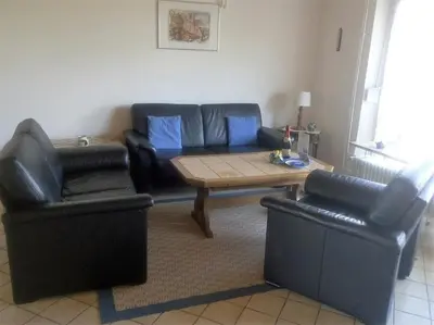 Ein Sitzbereich in der Unterkunft Haus Tötel DHH 4