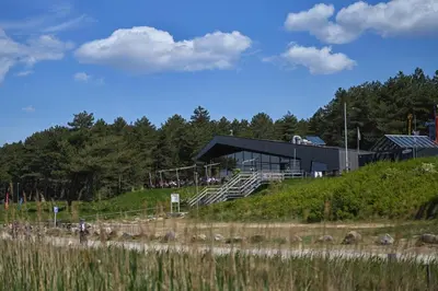 Naturlandschaft in der Nähe des Ferienhauses