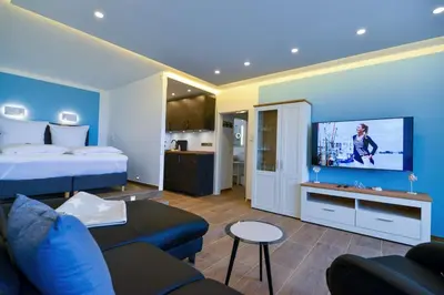 TV/Unterhaltungsangebot in der Unterkunft Strandhochhaus SG08