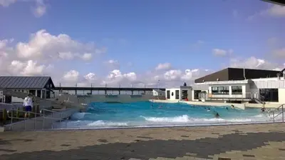 Der Swimmingpool an oder in der Nähe von de Bark