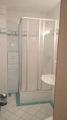 Ein Badezimmer in der Unterkunft Leichtmatrose