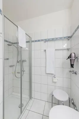 Ein Badezimmer in der Unterkunft Am Grooten Steen - Seehund