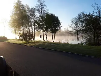 Naturlandschaft in der Nähe des Campingplatzes