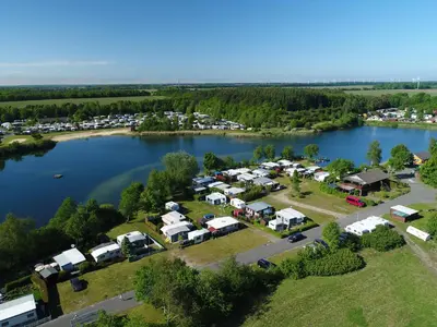 Naturlandschaft in der Nähe des Campingplatzes