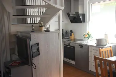 Küche/Küchenzeile in der Unterkunft Ferienhaus Besken