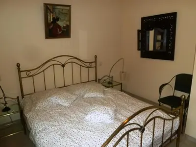 Ein Bett oder Betten in einem Zimmer der Unterkunft Finja