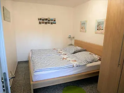 Ein Bett oder Betten in einem Zimmer der Unterkunft Borkum 3
