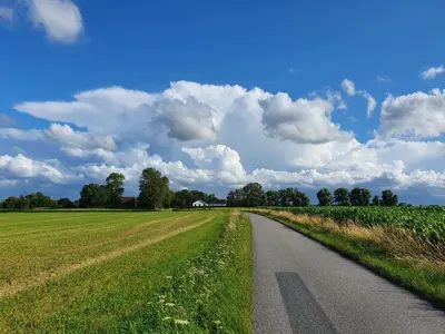 Naturlandschaft in der Nähe der Ferienwohnung