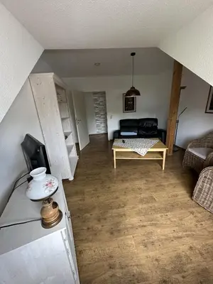 Küche/Küchenzeile in der Unterkunft Ferienwohnung Molly