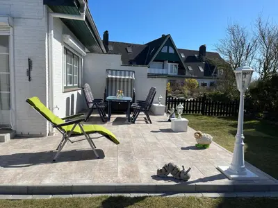 Das Gebäude in dem sich das Ferienhaus befindet