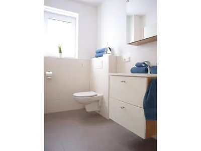 Ein Badezimmer in der Unterkunft Ferienwohnung Wat Mutt