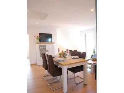 TV/Unterhaltungsangebot in der Unterkunft Ferienwohnung Dat Mutt