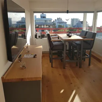 Grundriss der Unterkunft LITTLE SKYSUITE W94 inkl Ebikes Pool Sauna