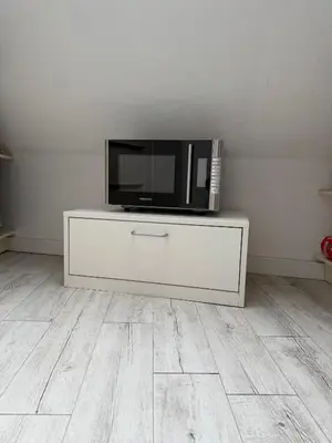 Küche/Küchenzeile in der Unterkunft Küstentraum Cuxhaven, FeWo schön & modern, Strand -Grimmershörnbucht