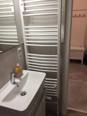 Ein Badezimmer in der Unterkunft FeWo Nordseestraße