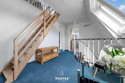 Grundriss der Unterkunft Ferienwohnung Hausboot an der Lagune Oberdeck Büsum