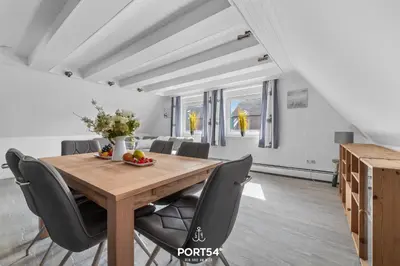 Grundriss der Unterkunft Ferienwohnung Hausboot an der Lagune Oberdeck Büsum