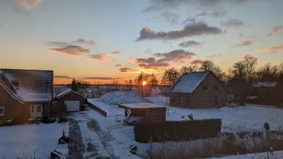 Dachgeschosswohnung Wilhelm im Winter