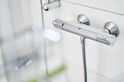 Ein Badezimmer in der Unterkunft Haus Maike 13A