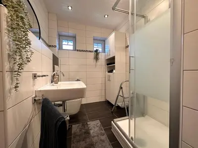 Ein Badezimmer in der Unterkunft Watt‘n Traum