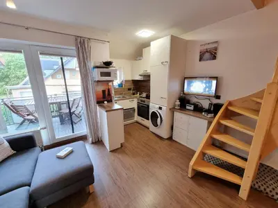 Küche/Küchenzeile in der Unterkunft Nordheimstraße 150 Wohnung 6