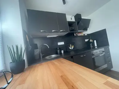 Küche/Küchenzeile in der Unterkunft GRYT Home - FeWo XXL - Nähe Nordsee