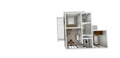 Grundriss der Unterkunft Kurpark Domizil 5