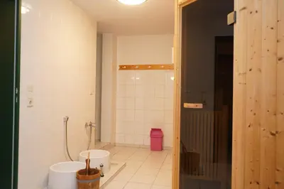 Ein Badezimmer in der Unterkunft Kurpark Domizil Wohnung 2