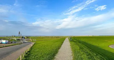 Naturlandschaft in der Nähe der Ferienwohnung