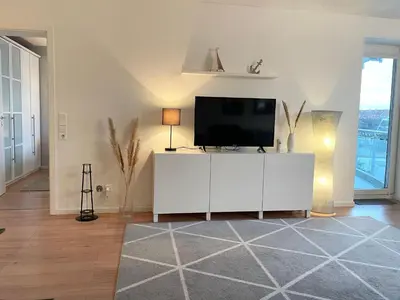 TV/Unterhaltungsangebot in der Unterkunft Haus Nordseebrandung FeWo C2.2