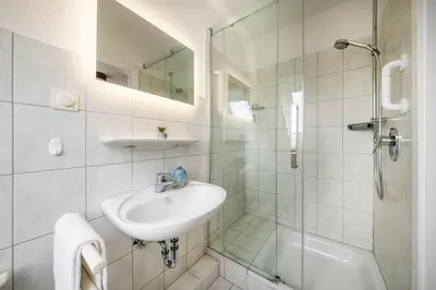 Ein Badezimmer in der Unterkunft Haus Seemeile Seemeile 3 7