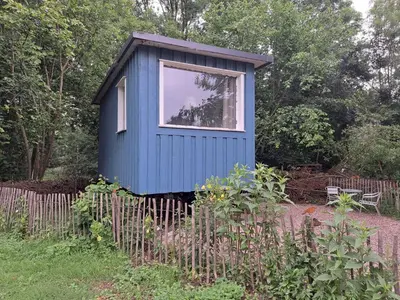 Ein Garten an der Unterkunft Sternenhof Wingst