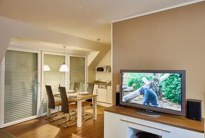 TV/Unterhaltungsangebot in der Unterkunft Residenz Seegras - 6
