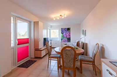 TV/Unterhaltungsangebot in der Unterkunft Terrassenhaus, Whg 48
