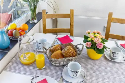 Essen in der Ferienwohnung oder in der Nähe