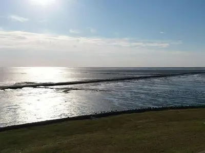 Grundriss der Unterkunft Sun, mudflats and sea