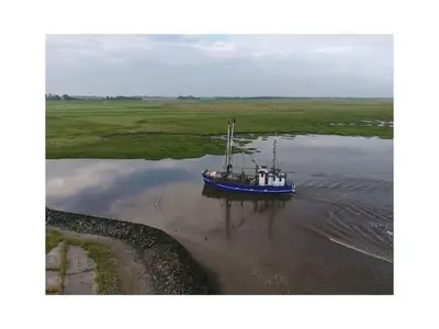 Grundriss der Unterkunft Sun, mudflats and sea