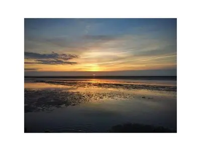 Grundriss der Unterkunft Sun, mudflats and sea