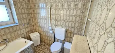 Ein Badezimmer in der Unterkunft Strandnixe 1