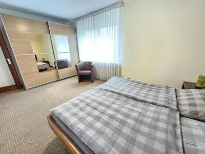 Ein Bett oder Betten in einem Zimmer der Unterkunft Strandnixe 1