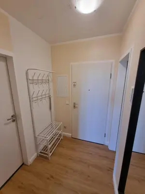 Ein Bett oder Betten in einem Zimmer der Unterkunft Sand & Meer - Tolles Schwimmbad